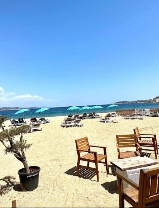 קוגולין Proche St Tropez Refait A Neuf Bord De Plage Et Piscine מראה חיצוני תמונה